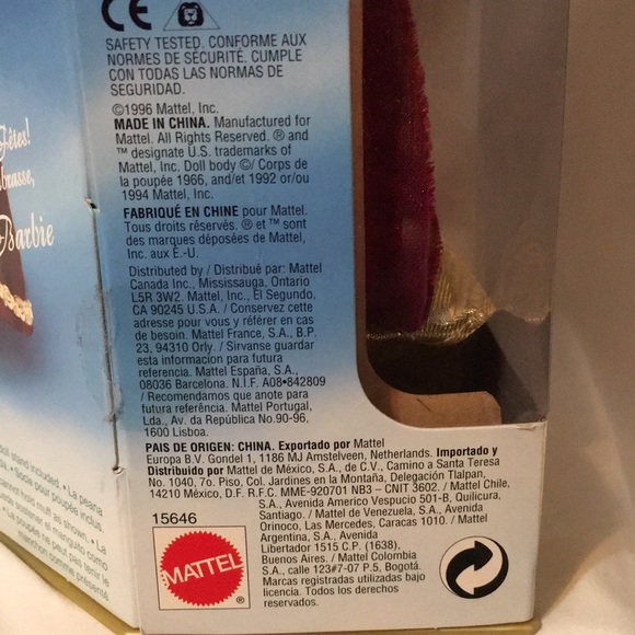 ❤️HAPPY HOLIDAYS 1996 Barbie Special Edition - Picture 7 of 8